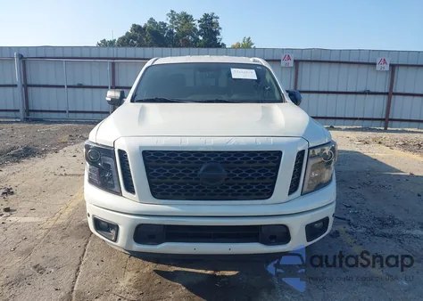 2018 Nissan Titan Sv из США, поврежденный, VIN 1N6AA1E68JN537804